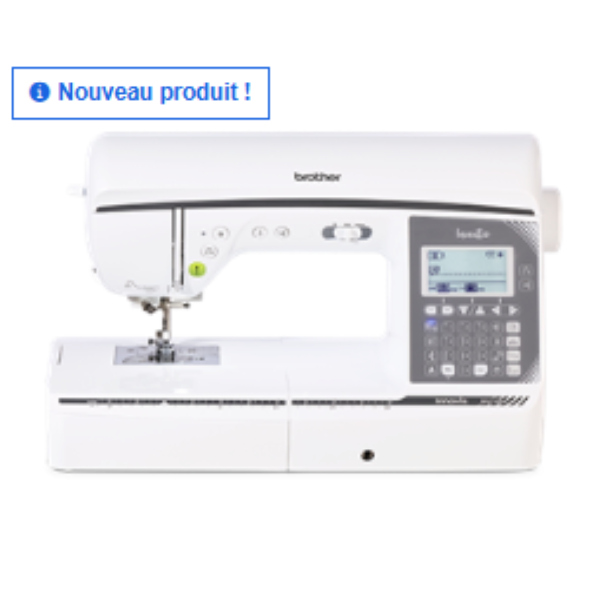 Brother Inventio NV 1150 est une nouvelle machine à coudre chez Brother pour la couture et le quilting.