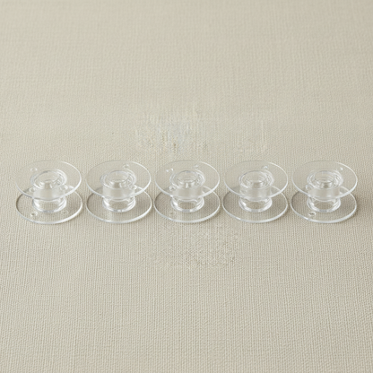 Lot de 5 Canettes plastique pour machine à coudre Brother
