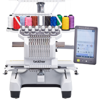 BROTHER PR1060W Machine à broder semi-professionnelle 10 aiguilles