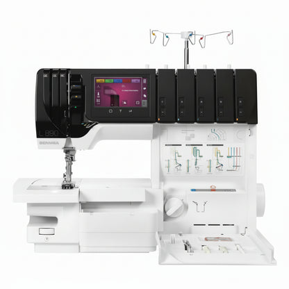 BERNINA L 890 – surjeteuse / coverstitch très haut de gamme