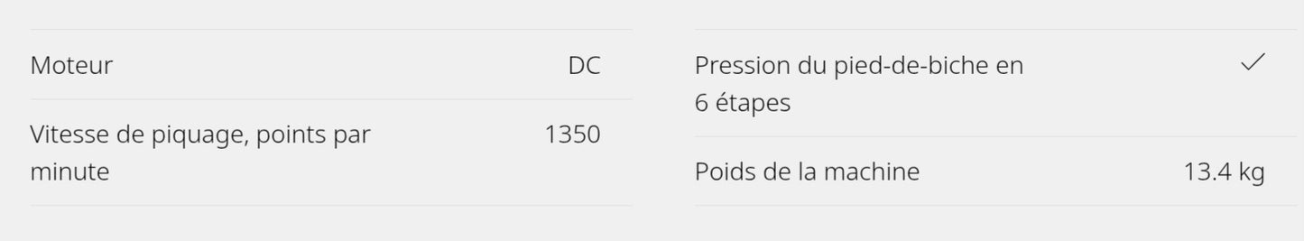 Surjeteuse recouvreuse BERNINA L890