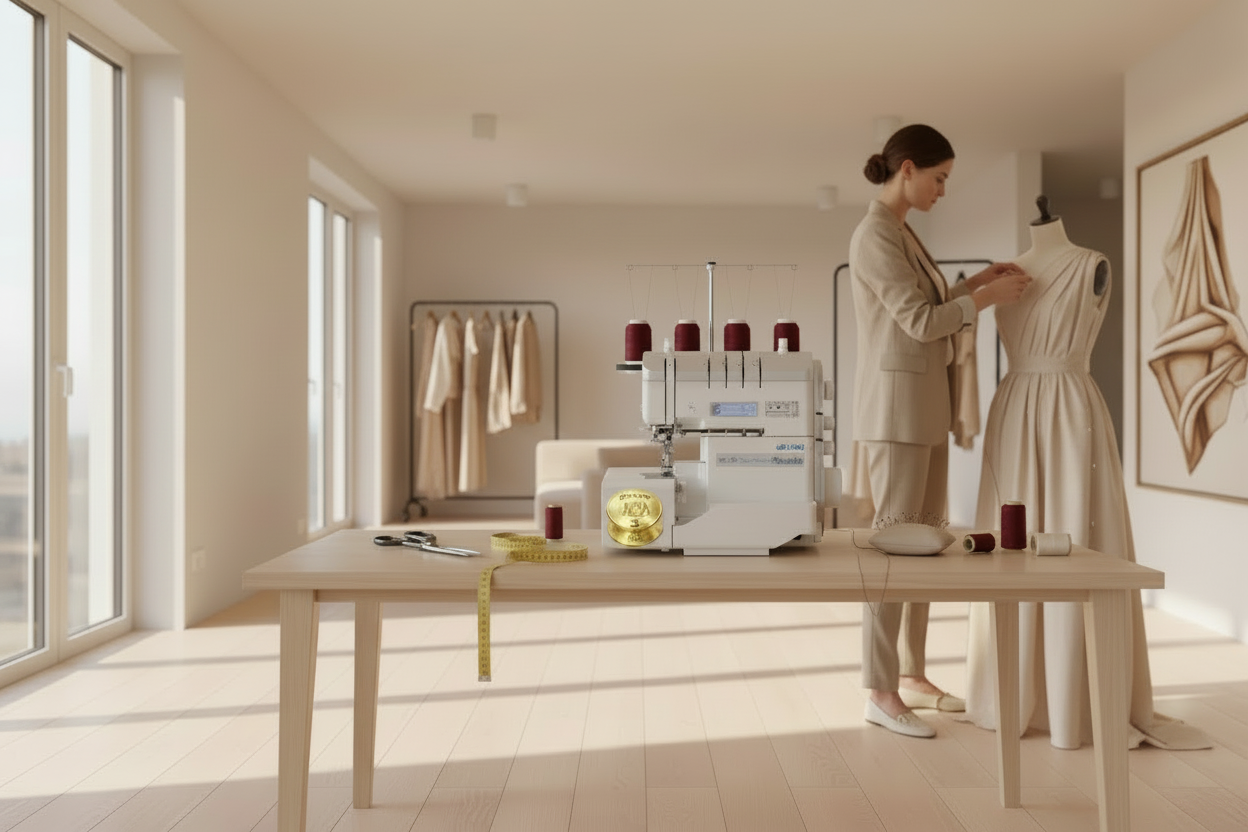 JUKI MO3500 Sumato Surjeteuse 4 fils à enfilage automatique - garantie 5 ans