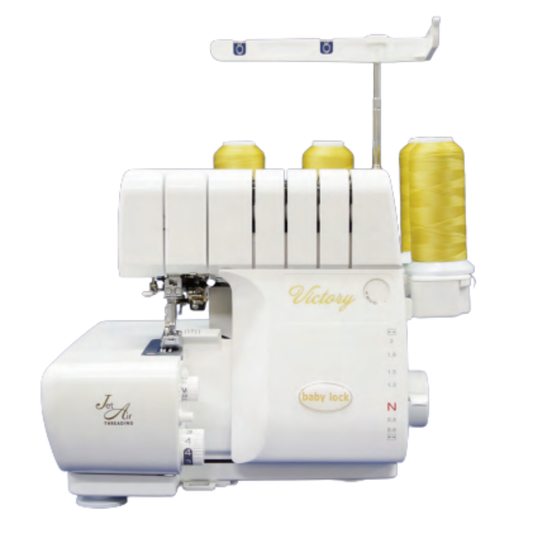 Surjeteuse Victory de Baby Lock, surjeteuse 4 / 3 / 2 fils, avec points de surjet et décoratifs