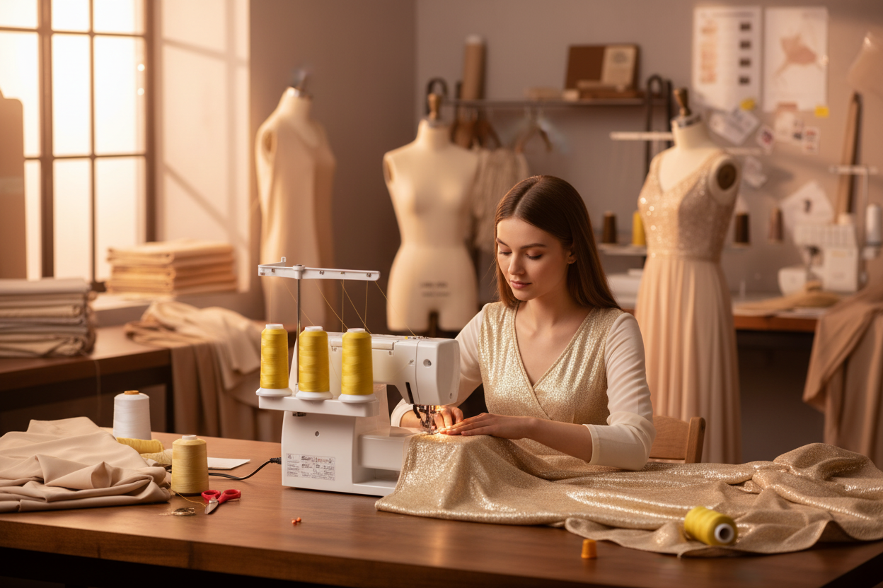 BABY LOCK Surjeteuse VICTORY 4/3/2 fils - 1 à 2 aiguilles