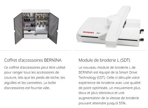 BERNINA B700 PRO Machine à broder Bernina B700 Pro avec module de broderie