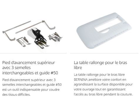 BERNINA B735 PRO Machine à coudre et à broder avec module de broderie