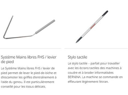 BERNINA B735 PRO Machine à coudre et à broder avec module de broderie