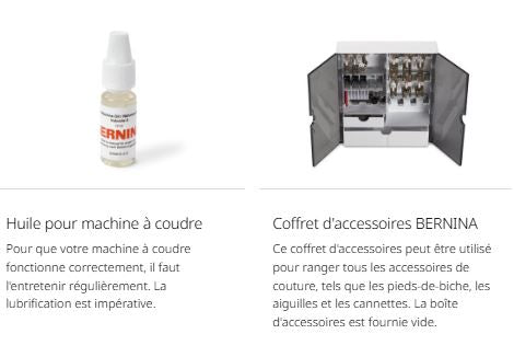 BERNINA B735 PRO Machine à coudre et à broder avec module de broderie