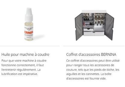 BERNINA B735 PRO Machine à coudre et à broder avec module de broderie