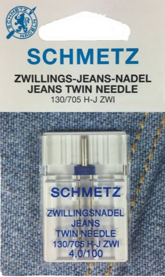 1 AGUILLE DOUBLE SCHMETZ JEAN 130/705 H-J ZWI EA 4.0 D100