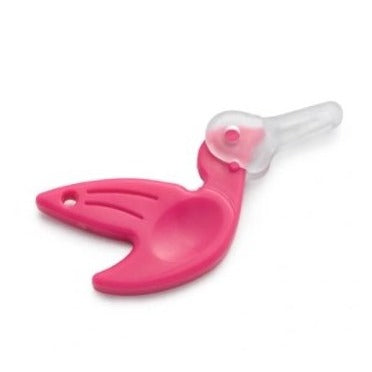 Enfileur automatique pour aiguilles forme oiseau rose