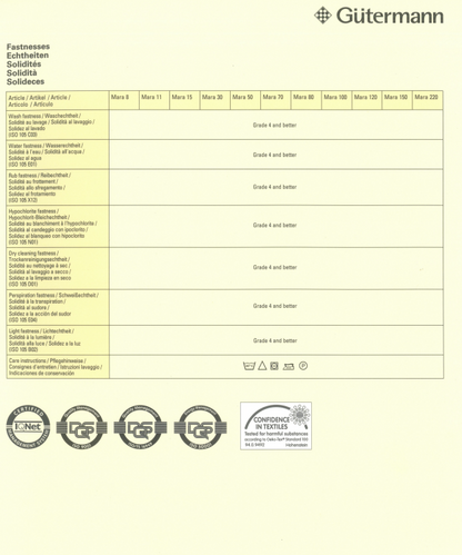 Fil Gutermann MARA 120  Fusette de 1000 mètres - Qualité industrielle