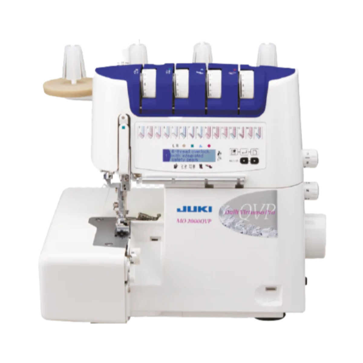 Juki surjeteuse mo2000 qvp avec enfilage automatique par air