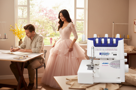 JUKI MO2000 QVP Surjeteuse à enfilage automatique