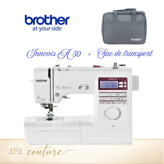 BROTHER Innovis A50 Machine à coudre AVEC sac de transport