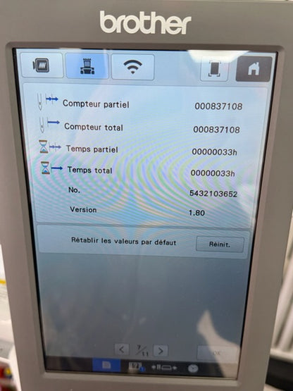 APA - Occasion BROTHER PR680W - Machine à broder | 04.92.13.92.13