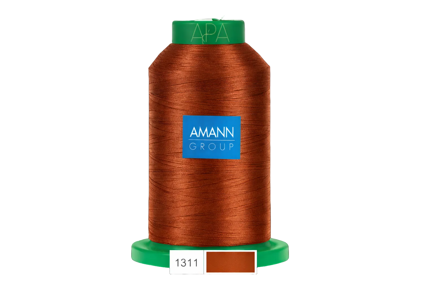 Fil à broder Isacord 40 polyester 1000 mètres coloris 1311 Rouille