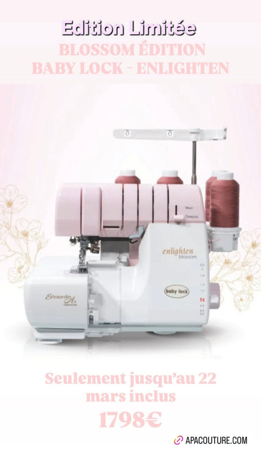 BABY LOCK Surjeteuse ENLIGHTEN - Overlock EDITION LIMITEE