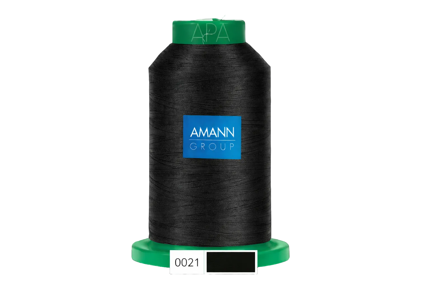 Fil à broder Isacord 40 polyester 1000 mètres Coloris 0021 Noir