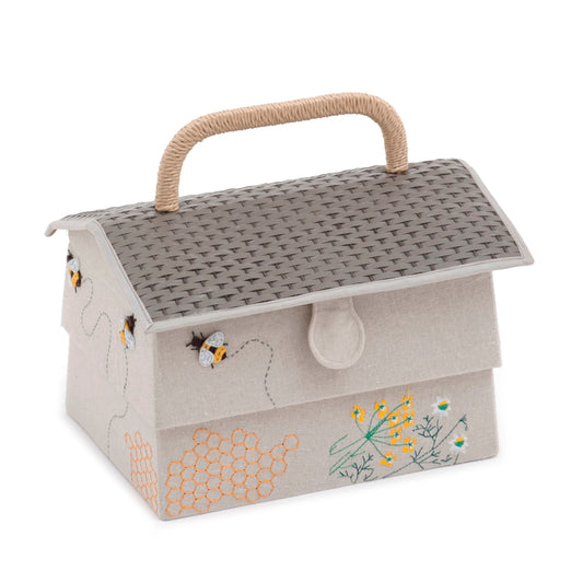 Boite rangement couture ruche abeille