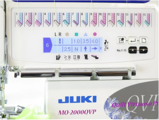 JUKI MO2000 QVP Surjeteuse à enfilage automatique