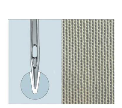 Plaquette de 10 aiguilles GROZ BECKERT 134 FG/SUK /DPX5/135X5/135X7 FG Nm 80/12 717775