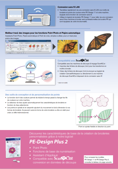 BROTHER LOGICIEL DE BRODERIE PE DESIGN Version 11