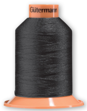 Fil GUTERMANN TERA 30 WA ETANCHE Cone de 3000 mètres coloris 000 NOIR