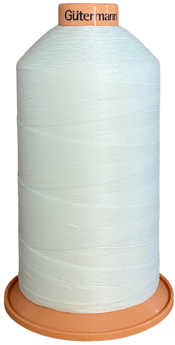 FIL technique TERA 20 de GUTERMANN - cône de 2000 mètres coloris 800 Blanc pur