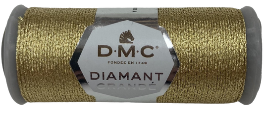 Fil à broder métallisé, Diamant Grandé DMC Col G3821