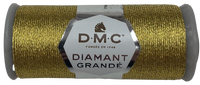 Fil à broder métallisé, Diamant Grandé DMC Col G3852