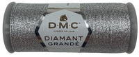 Fil à broder métallisé, Diamant Grandé DMC Col G415